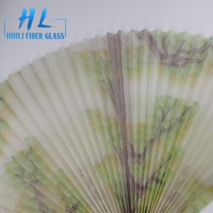 Hot sale different size mosquito screen pleated screen