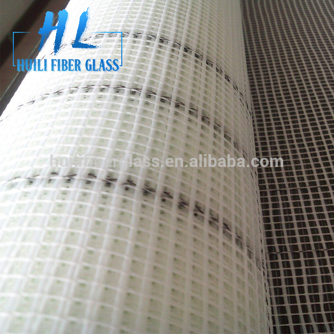 Alkali Resistant 45gsm 2.5mm*2.5mm Mesh Fiberglass Mesh