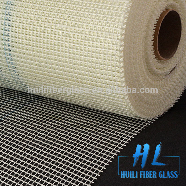 C-glass 5 * 5 external wall insulation fiberglass mesh coated emulsion glue