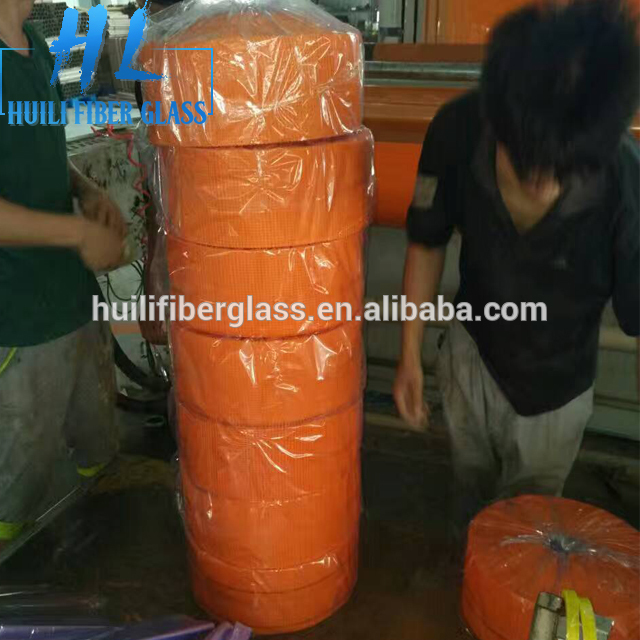 الصين تصنيع سعر المصنع 160g 4 * 4mm أبيض شعار مقاومة القلويات المطبوعة شبكة الألياف الزجاجية