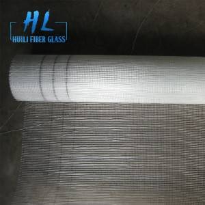 130g 5x5mm wall covering white fiberglass mesh fabric