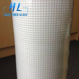 130g 5x5mm wall covering white fiberglass mesh fabric