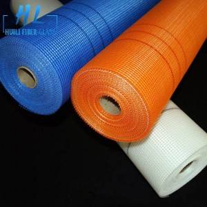 Temperature stability and resistance fiberglass mesh with latex