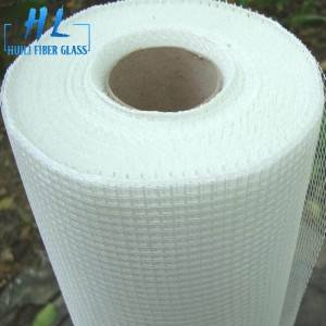 I-alkali-resistant fiberglass mesh 4x4mm 80g umbala omhlophe