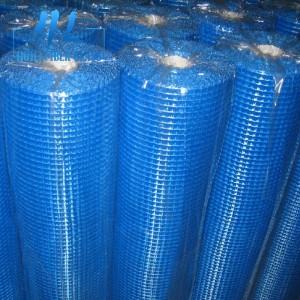 125g 5x5mm Blue Fiberglass Mesh For EIFS Material