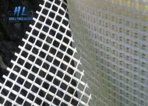 5*5MM Fiberglass Mesh Net High Temperature Resistant White Color