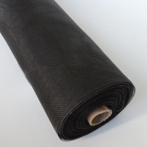 Pantalla para piscina de fibra de vidro de cor negra de 18*16 0,013″ de malla de 150 g