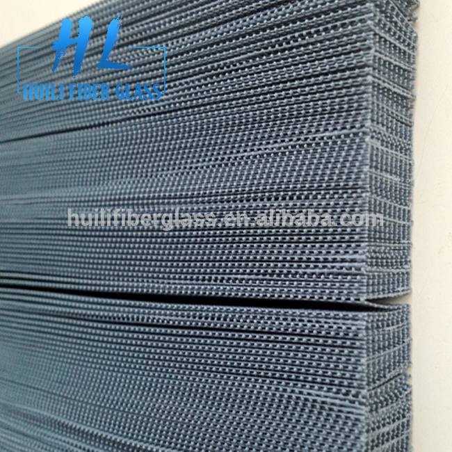 Fiberglass/polyester material plisse window insect screen /pleated mosquito screen mesh