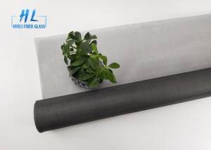 Grey color fiberglass fly mesh window screen with good quality