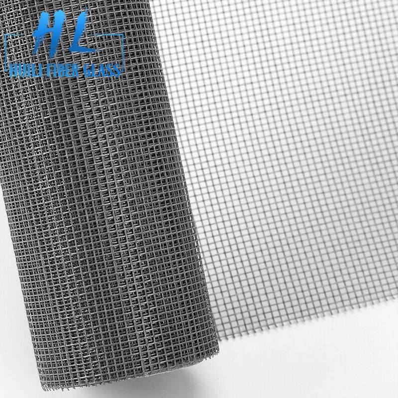 Anti Mosquito grey color 18×16 fiberglass insect screen mesh Featured Image
