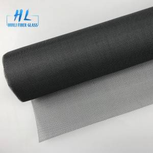 1.5x30m black color fiberglass mosquito net insect screen factroy