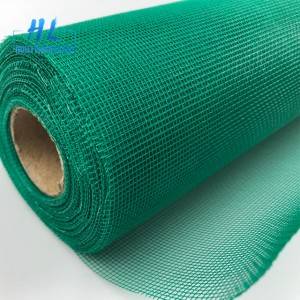 Green color dust proof fiberglass mosquito net insect window screen