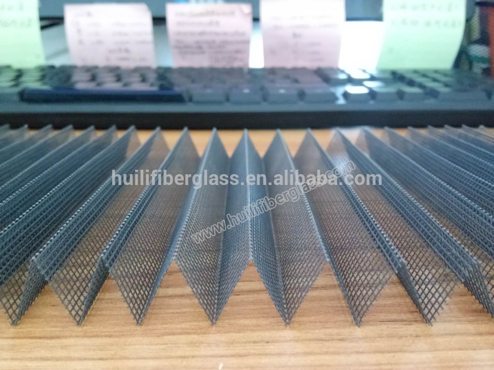 Folding window screen/plisse insect screen/polyester insect screen