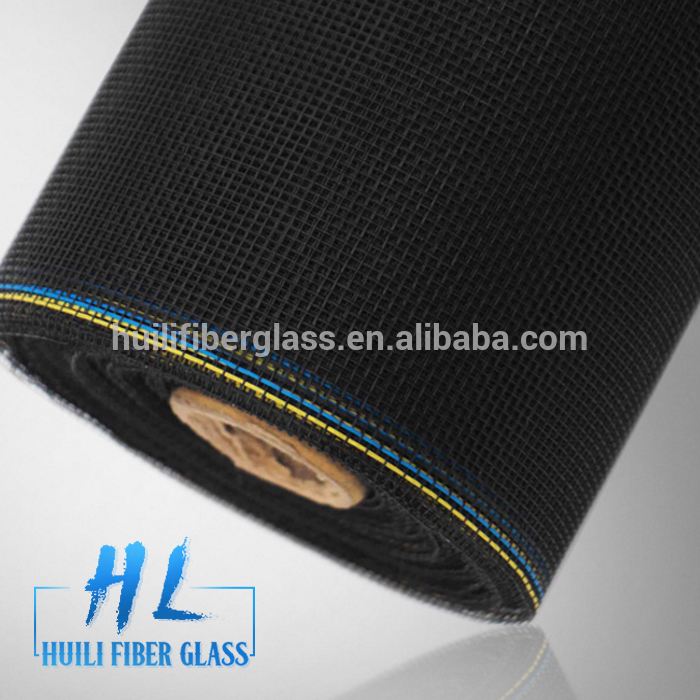 Huili 120g m2 width fiberglass/pp insect screen with color edge made in china