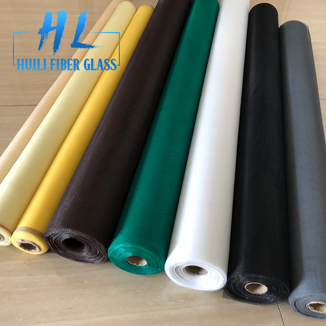 Huili Best price fiberglass insect screen for window / mosquito nets for window screen