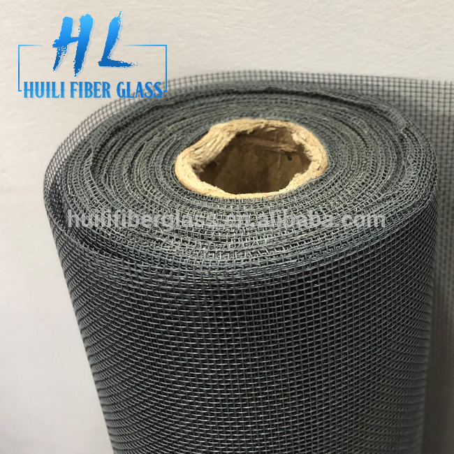 Huili manufacturer of PVC coated fiberglass insect screen fly screen 18*16 120g