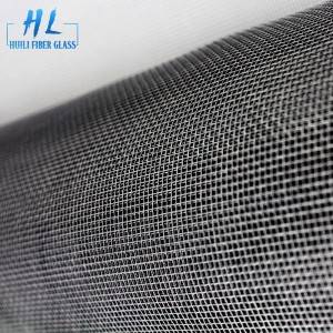 Grey fiberglass PVC Coated Insect Screen Netting