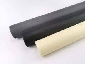 1.8m wide black pvc coated insect screen net