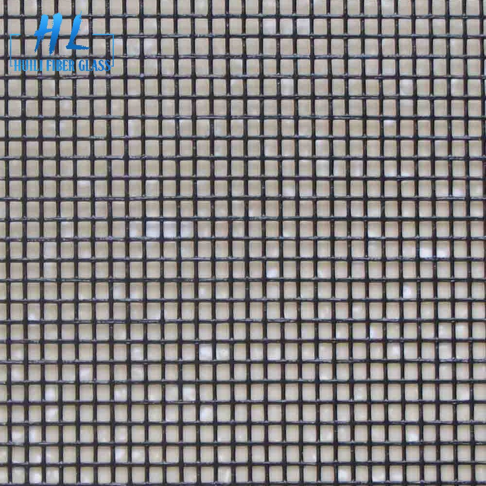 Plain woven 18×16 pvc coated fiber glass mosquito screens for window
