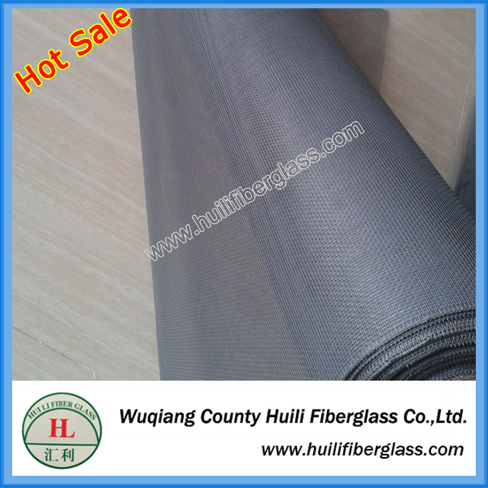 Plain woven fiberglass insect screen mesh for patio and pool enclosure