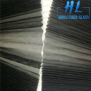 Plisse window screen mesh different color used for window and doors
