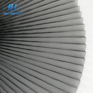 15mm 2.5mx 30m Grey Polyester Pleated Screen Mesh