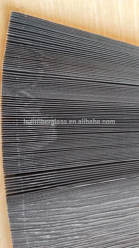Polyester/ PP+PE pleated screen standard pleated insect screen