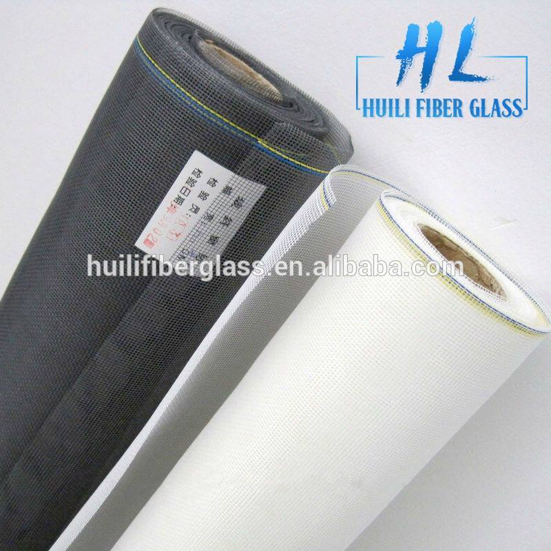 Best quality Cheap Fiberglass Mesh Cloth - PVC coated Fiberglass Window Netting Mosquito Screen – Huili fiberglass