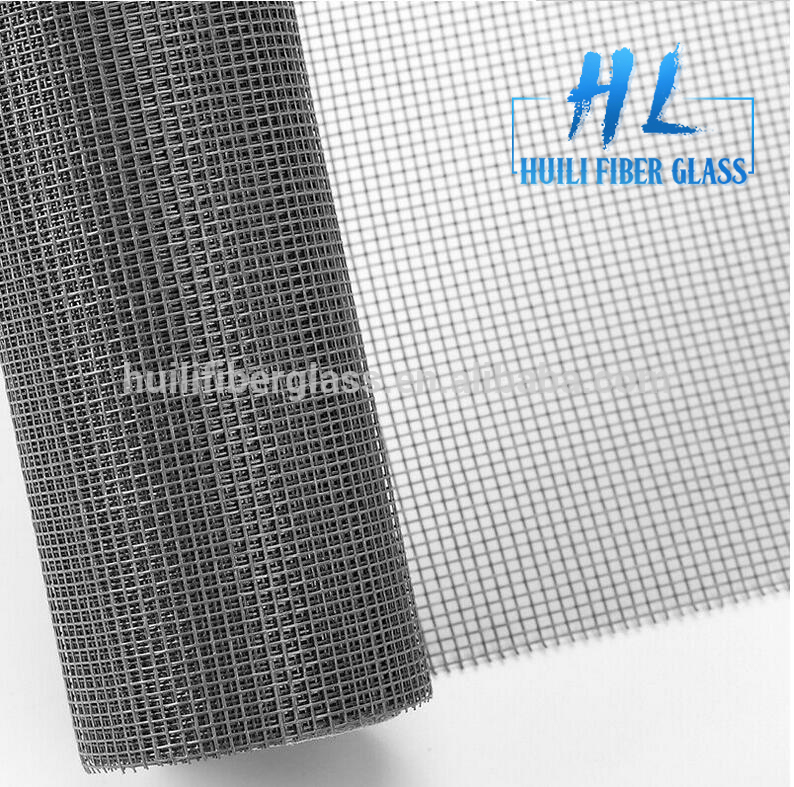 ສີເງິນສີຂີ້ເຖົ່າ 18 × 16 fiberglass ຫນ້າຈໍແມງໄມ້ fiberglass mosquito net screen fiberglass window screen