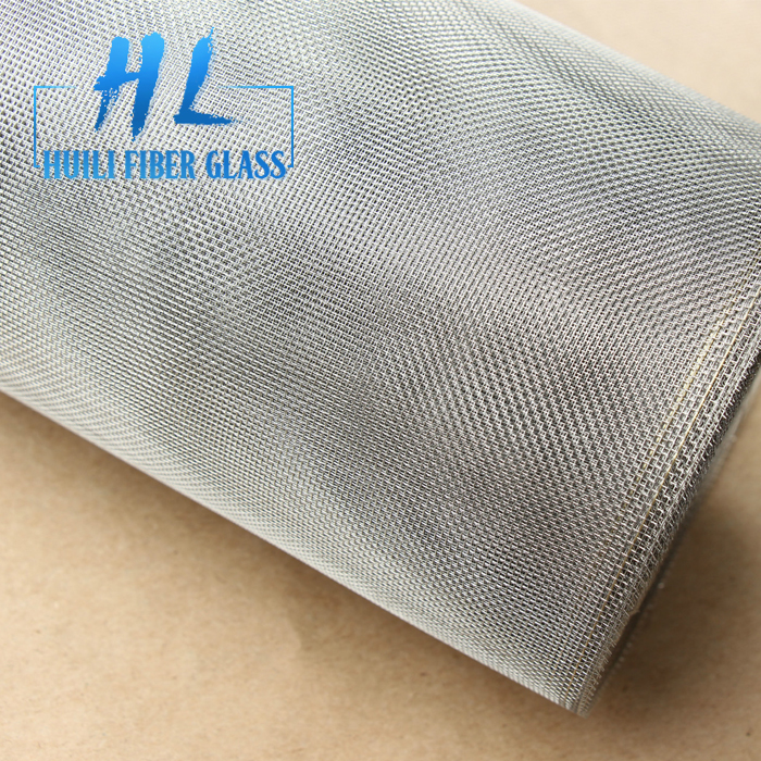 100% Original Fiberglass Mesh Cloth High Strength - Stainless steel 304 insect /fly screen/ mosquito mesh window screen – Huili fiberglass