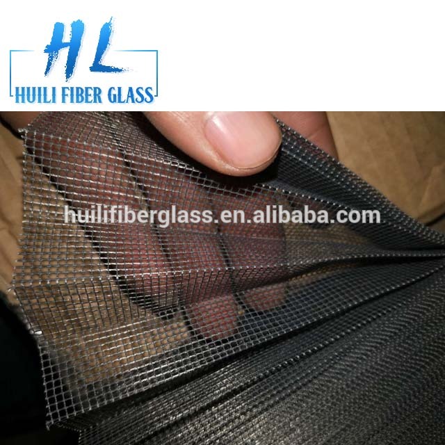 Top Quality Gray Color Fiberglass Plisse Insect Screen Pleated WindowScreen Folding Insect Mesh