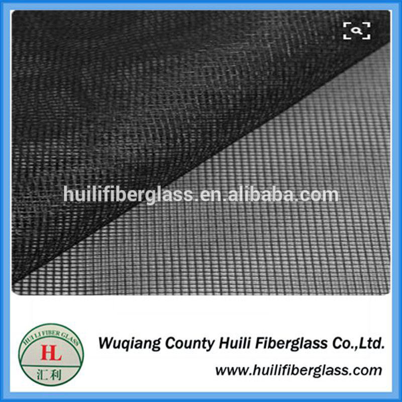 Vinyl coated fiberglass yarn insect screen