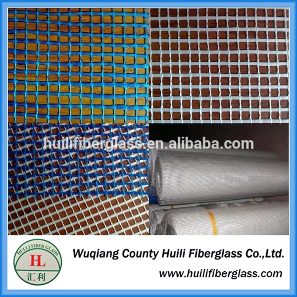 reforzo de paredes Sistemas de acabado de illamento exterior (EIFS) materiais de construción usados ​​de fibra de vidro tecido de malla de fibra de vidro
