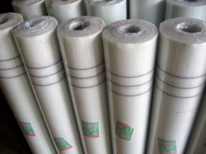 160g 4×4 Fire Resistant Fiberglass Fabric Cloth Mesh Roll