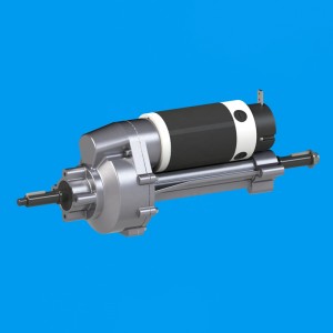 Transaxle With 24v 500w Dc Motor For Washing Car