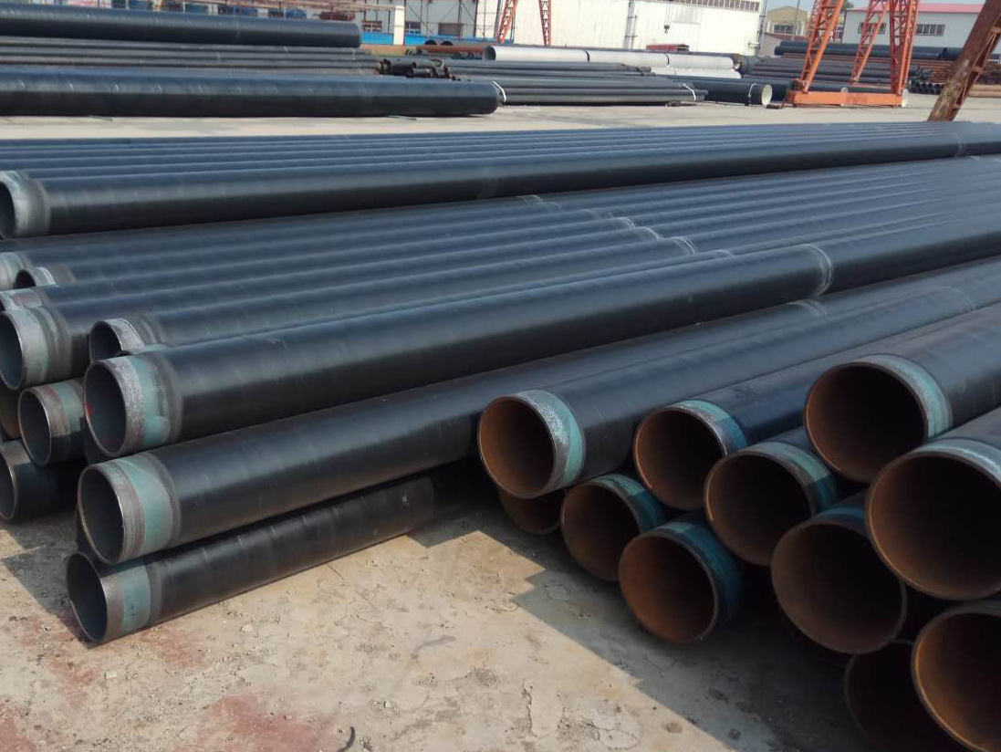 How is the welding seam of anti-corrosion spiral welded pipe treated?