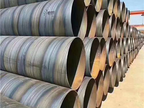 Physical phenomena of spiral submerged arc welded pipe