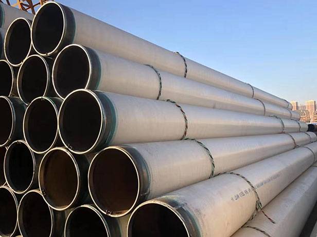Cement mortar lining anti-corrosion steel pipe