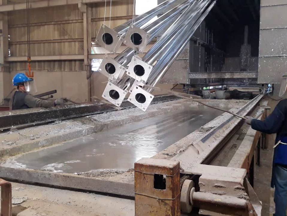 Continuous hot dip galvanizing process technology