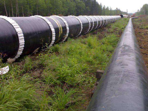 Carbon steel pipeline