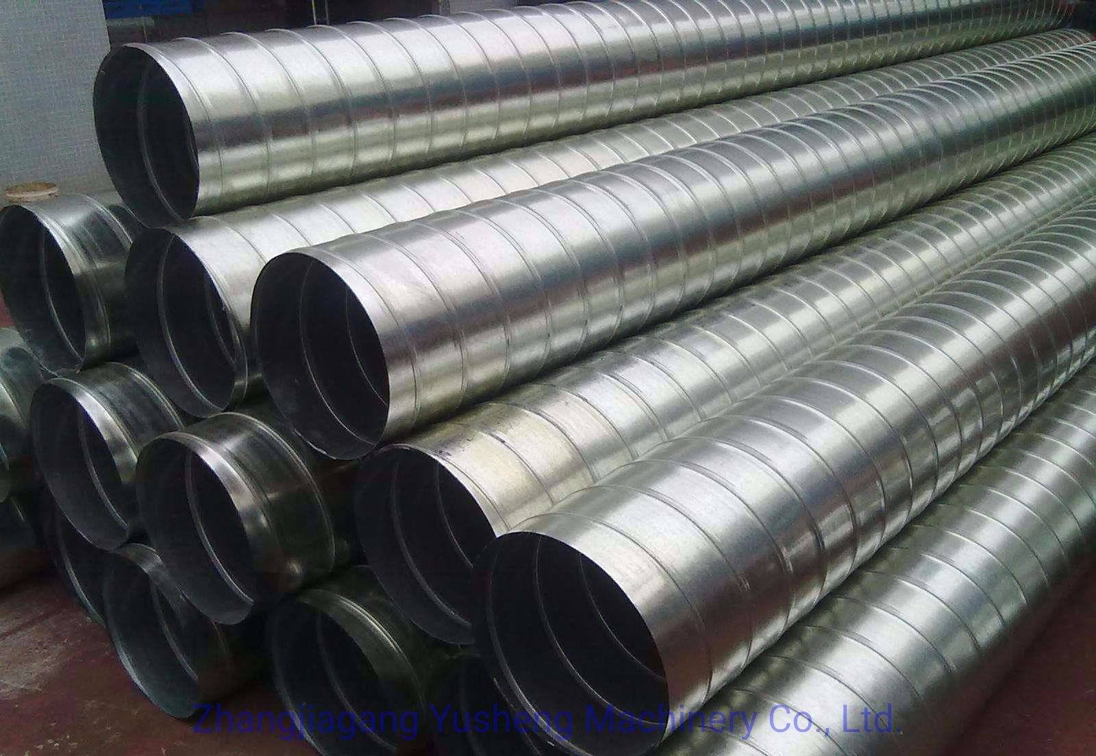 Stainless steel spiral duct