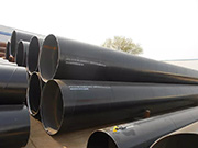 Industrial large-diameter plastic-coated spiral steel pipe production process details