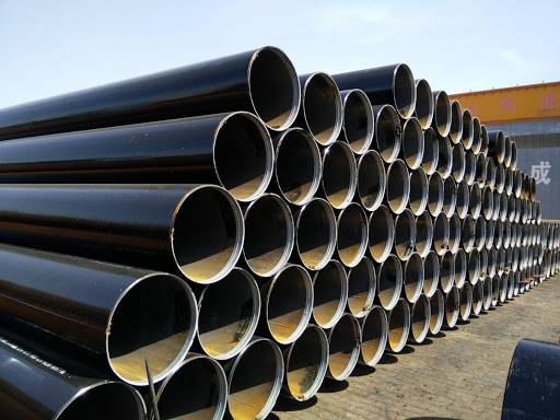 Lubrication problems in the production of straight seam steel pipes