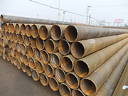 Application of spiral steel pipe