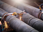 What are the precautions for welded steel pipe