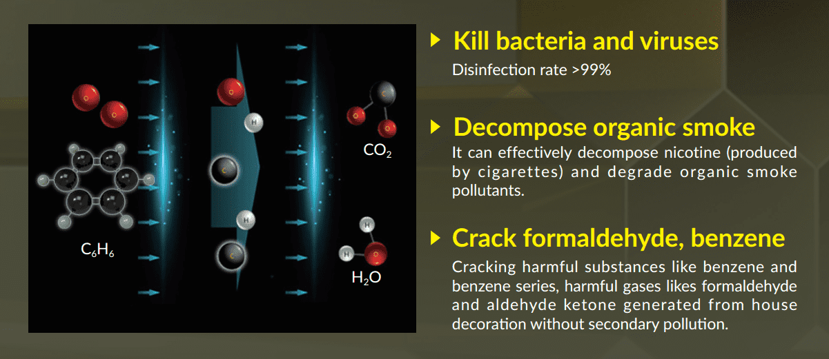 Estudo sobre o efecto de destrución de microorganismos en aerosol por campo eléctrico de pulso e o seu mecanismo