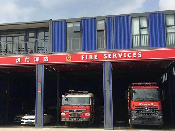 Prefabricated House for Fire Station Featured Image