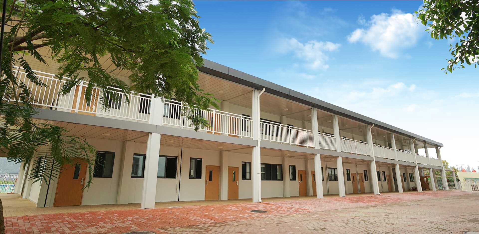 Модулна учебна сграда на началното училище Tangkeng в Шенжен