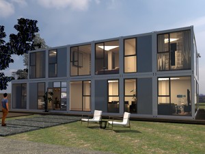 Movable Fack Pack Luxury Prefabricated Combined Container Office Living House Modular prefab house
