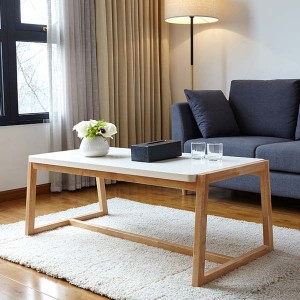 OEM furniture manufacturers-best modern furniture manufacturers-square coffee table scandinavian tea table wood hotel | M&Z GCJD03601